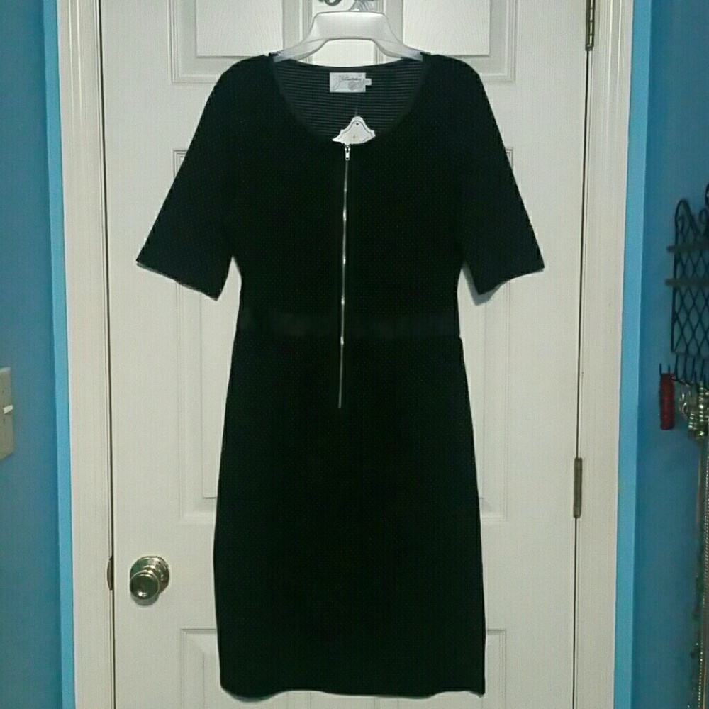 Black Nostalgic fashion dress.